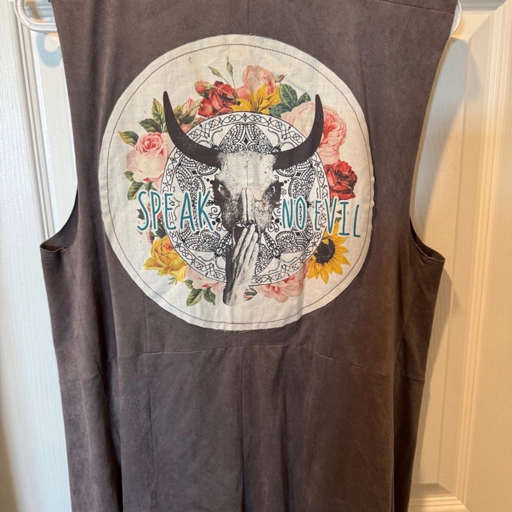 Boho Jane Gray Vest